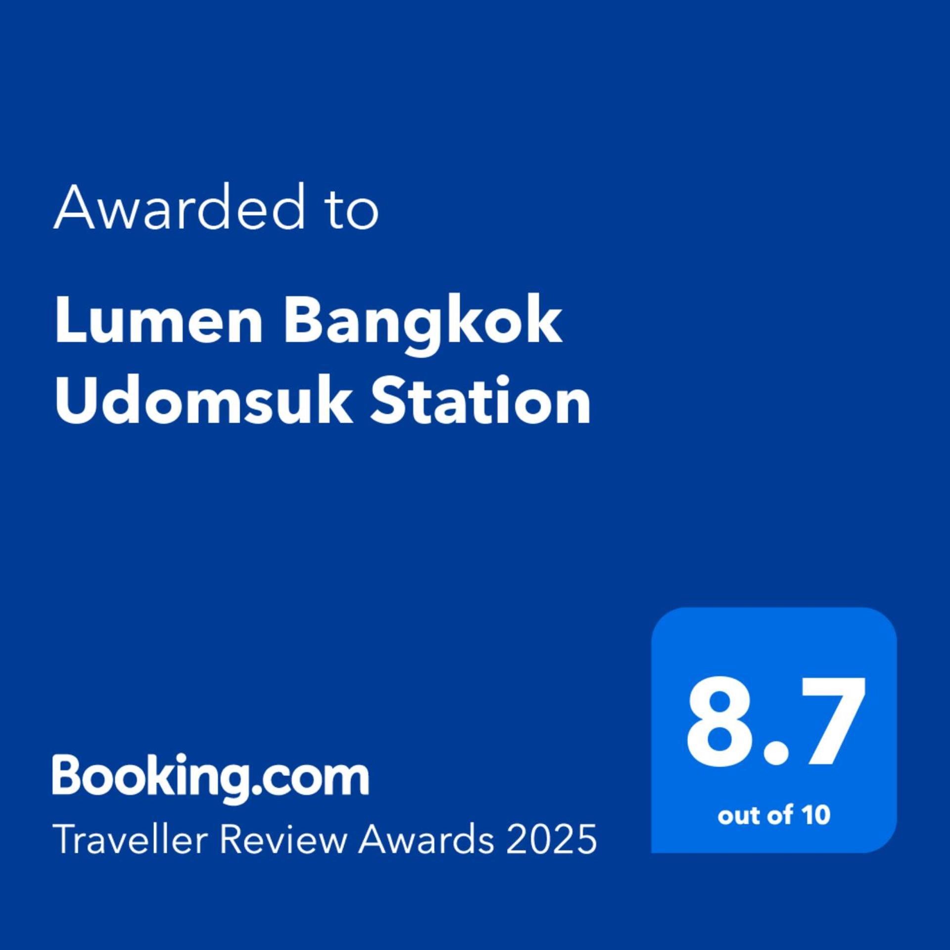 Lumen Bangkok Udomsuk Station Hotel Luaran gambar